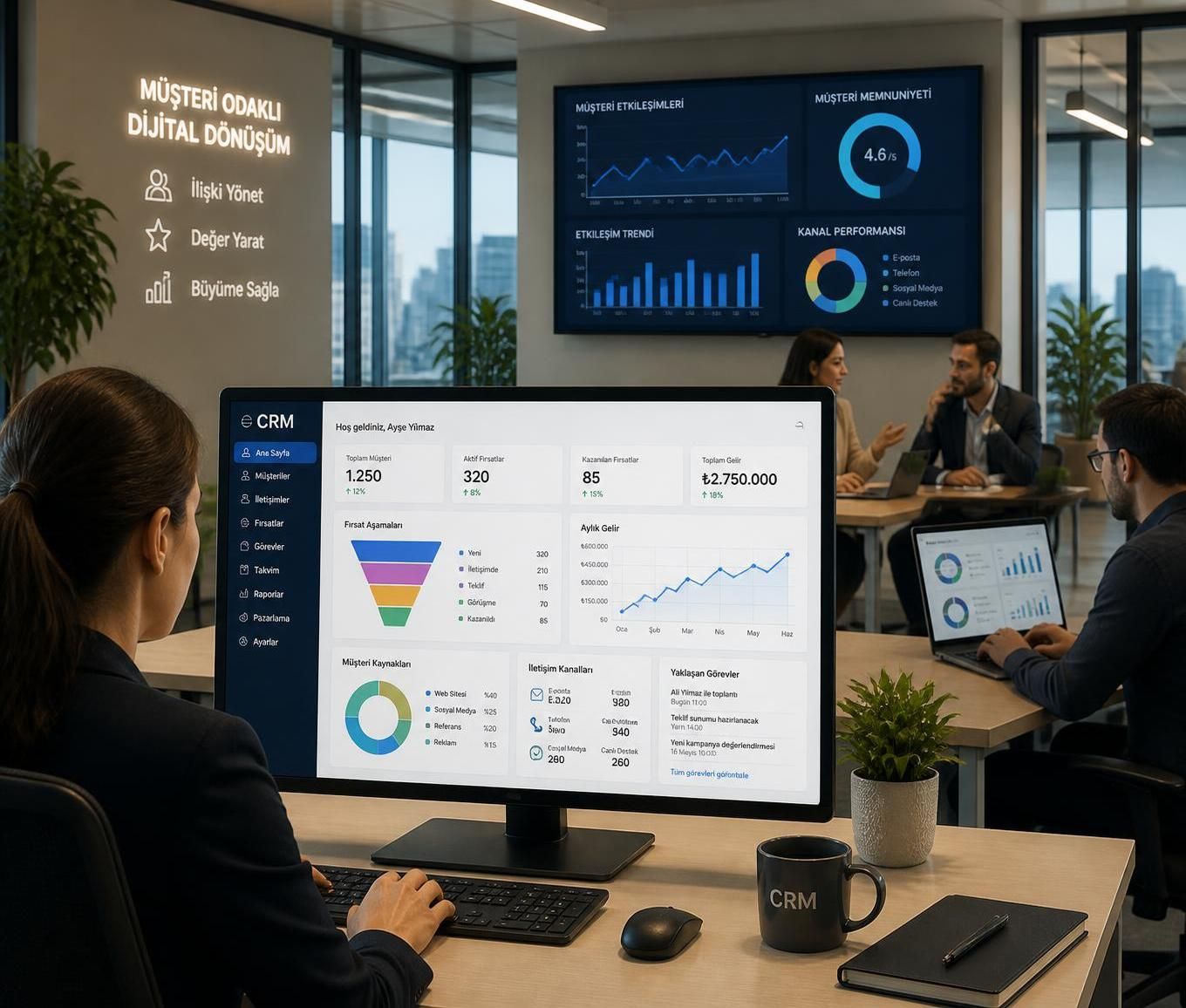 crm sistemi nedir ve işletmeler için neden önemlidir? müşteri ilişkilerini nasıl iyileştirir, işletme verimliliğini arttırır ve satışları destekler. detaylı rehberimizi keşfedin.