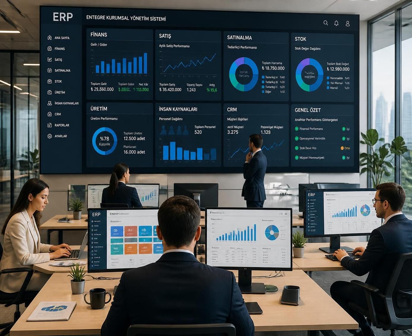 erp sistemi nedir ve işletmeler için neden önemli? bu yazıda, erp sistemlerinin temel özelliklerini, işletme verimliliğine katkılarını ve seçim kriterlerini keşfedin.