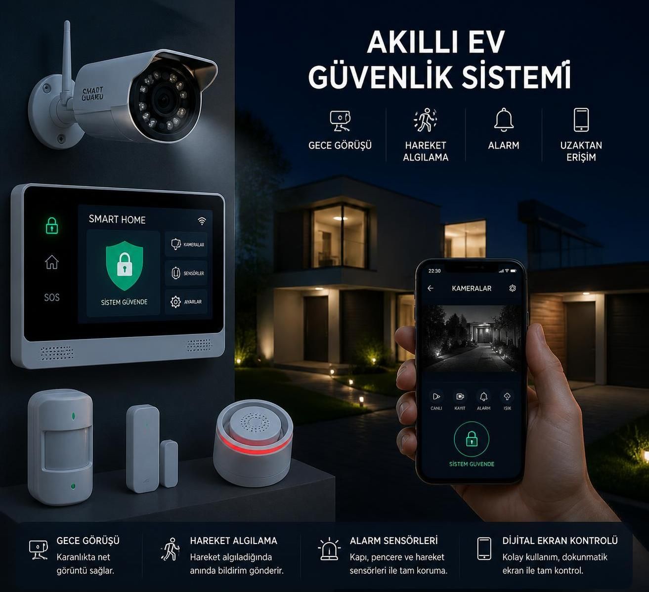 yılında ev güvenlik sistemleri ile güvenliğinizi artırmanın en etkili yollarını keşfedin. modern teknolojiler ve pratik çözümlerle evinizi koruyun.