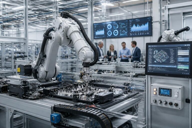 otomasyon sistemleri nelerdir ve iş dünyasında nasıl kullanılır? bu rehberde otomasyonun temellerini, avantajlarını ve iş süreçlerini nasıl optimize ettiğini keşfedin.