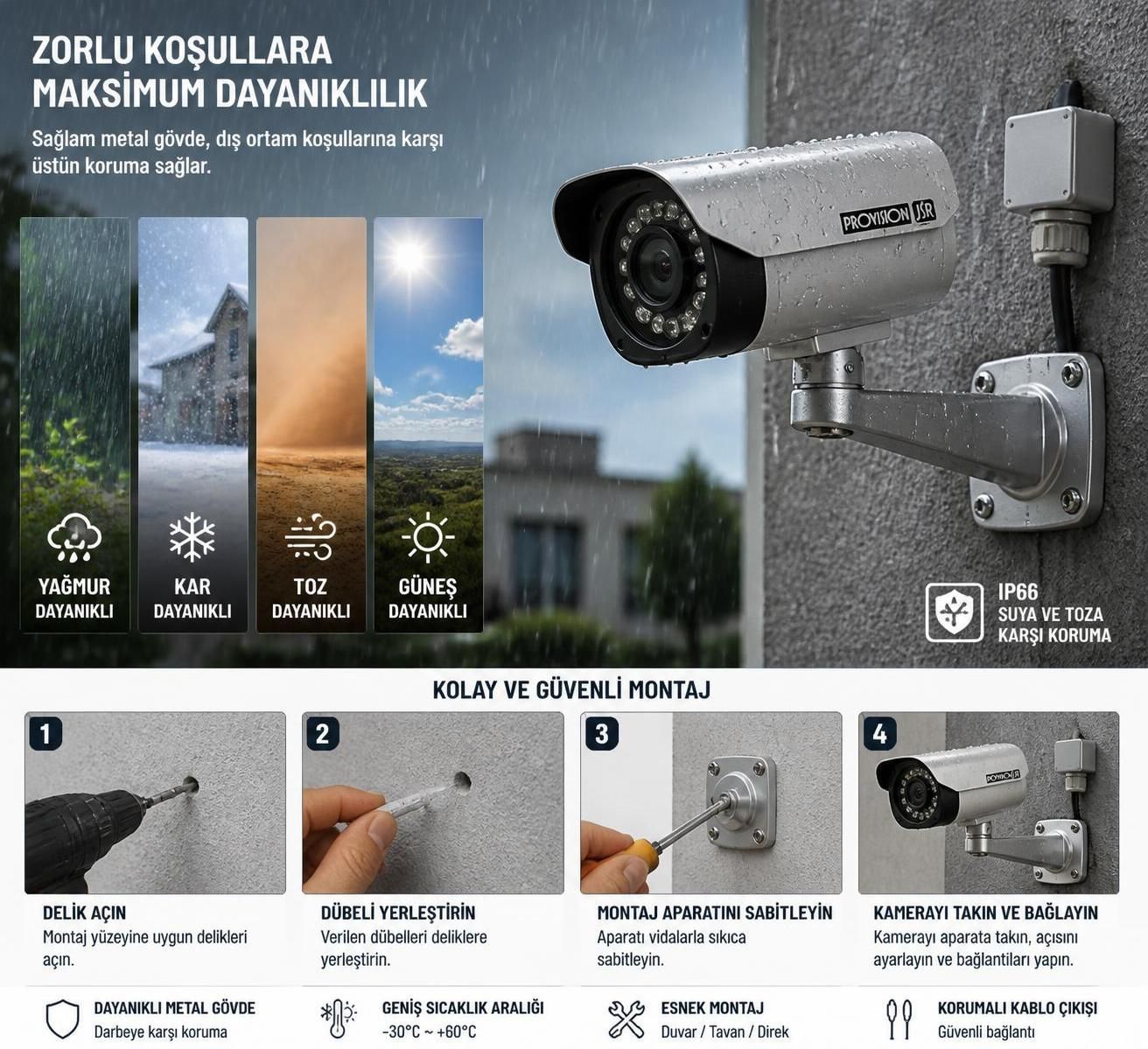en iyi dış mekan güvenlik kamerası markaları ve özelliklerini keşfedin. dayanıklı, yüksek çözünürlüklü ve kolay kurulumlu güvenlik kameraları ile dış mekanınızı güvence altına alın.