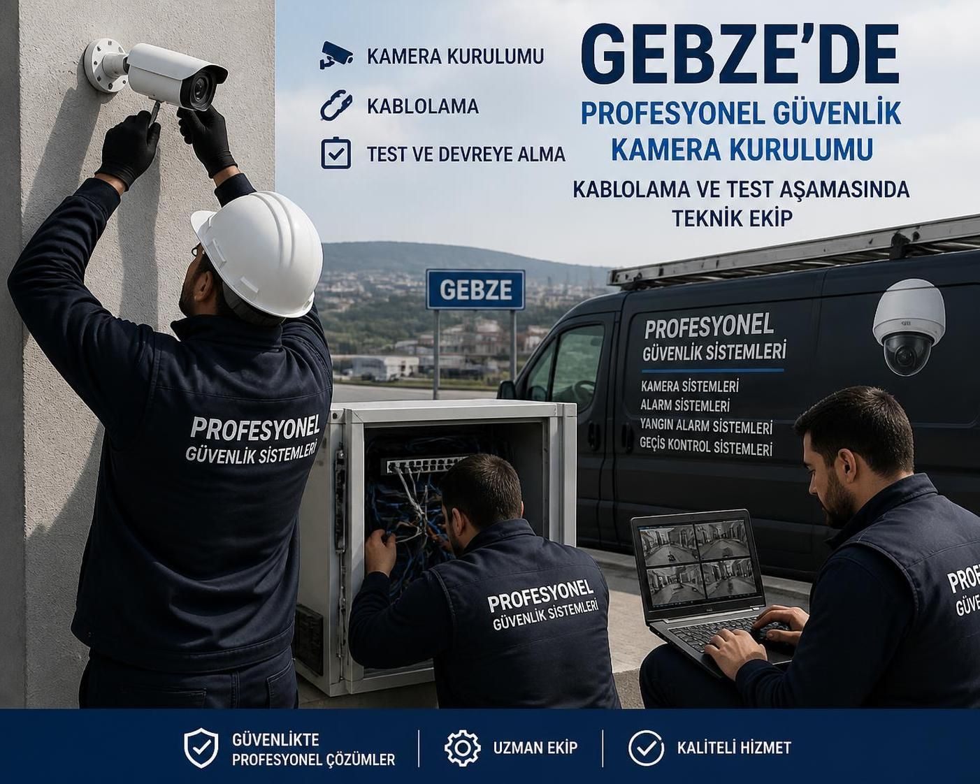 gebze kamera sistemleri ile iş yerinizde ve evinizde güvenliği artırın. etkili ve kaliteli güvenlik çözümleri için bizimle iletişime geçin.