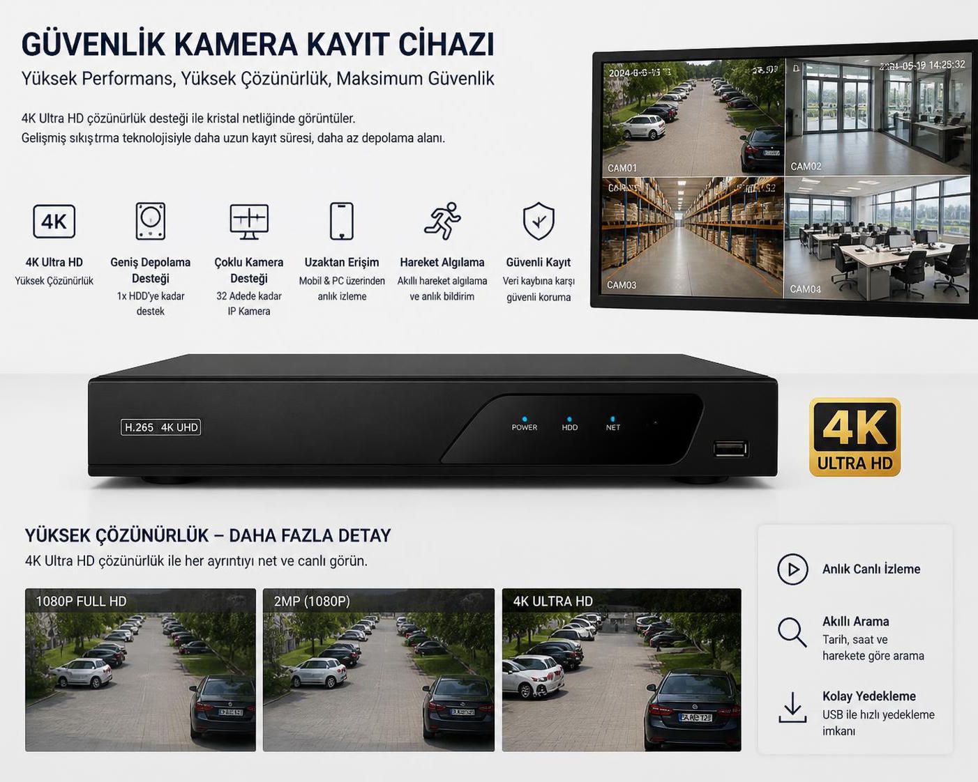 güvenlik kamera kayıt cihazı seçerken dikkat edilmesi gereken önemli faktörleri öğrenin. en iyi performans ve güvenliği sağlamak için rehberimizle doğru kararı verin.