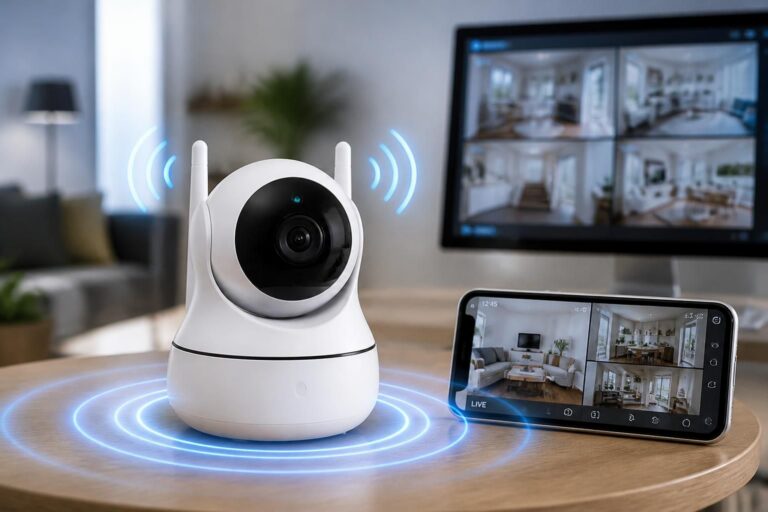 kablosuz ip kamera nedir, nasıl çalışır ve hangi avantajları sunar? bu rehberde kablosuz ip kameraların çalışma prensiplerini ve kullanım alanlarını keşfedin.
