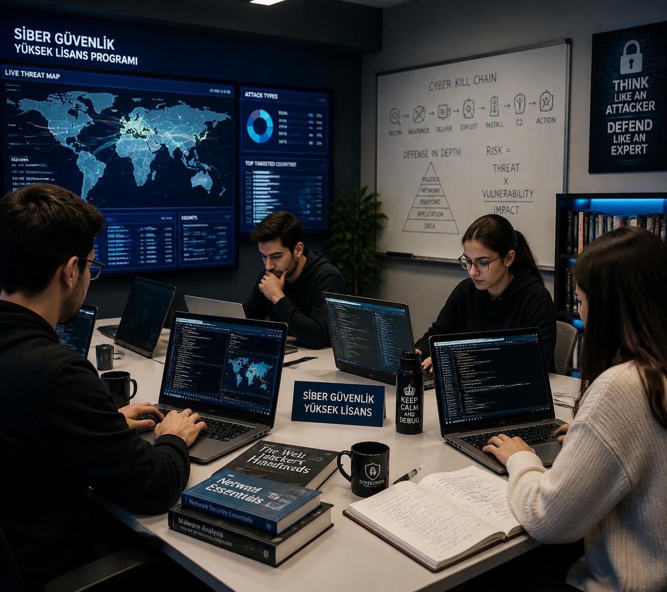 siber güvenlik yüksek lisans programlarına başlamadan önce bilmeniz gereken temel bilgiler, başvuru süreci, program içeriği ve kariyer olanakları hakkında kapsamlı rehber.