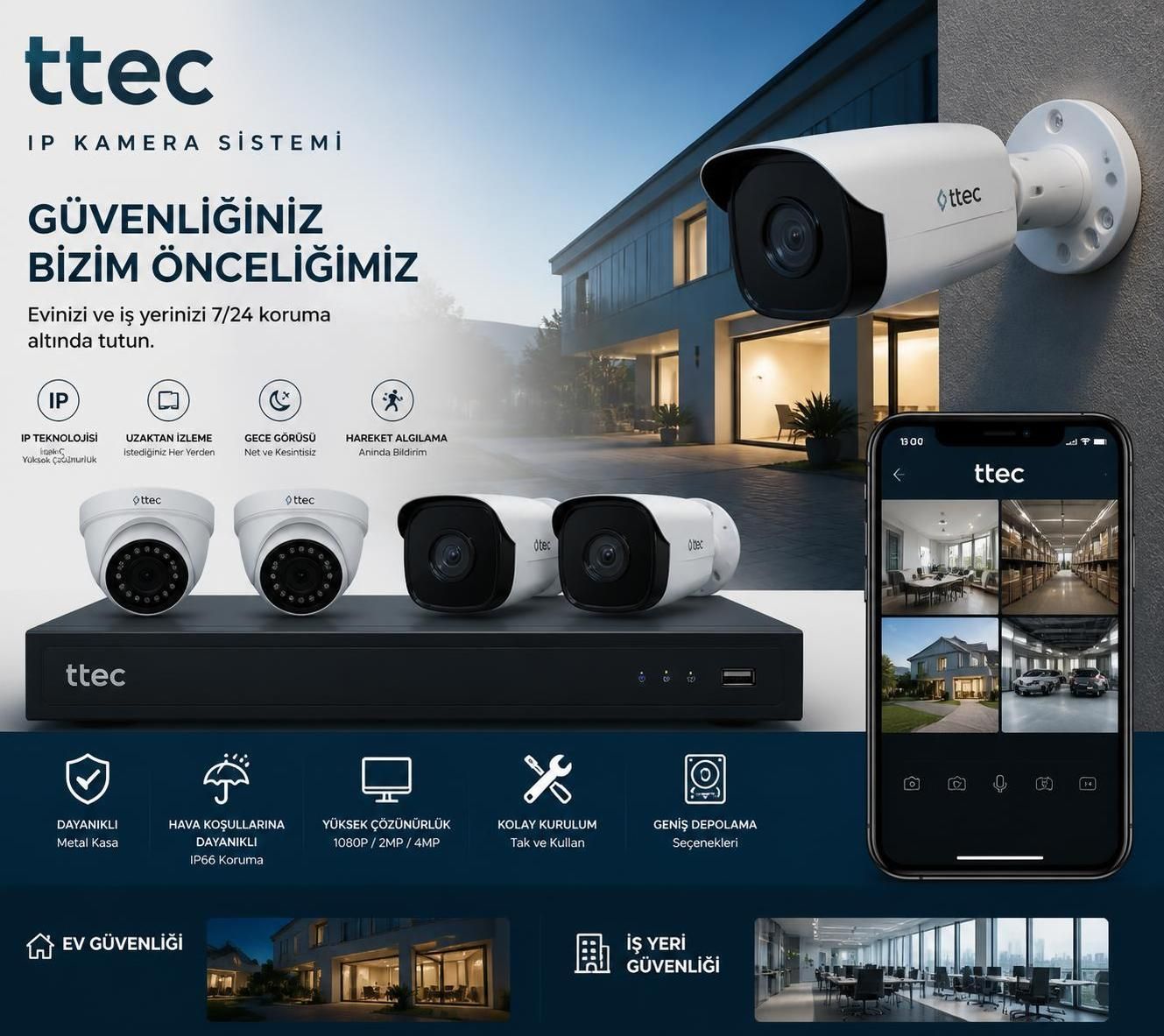 ttec ip kamera nedir? ev güvenliği için nasıl kullanılır? bu rehberde, ttec ip kameraların özelliklerini, avantajlarını ve evinizi korumak için en iyi kullanım yöntemlerini keşfedin.