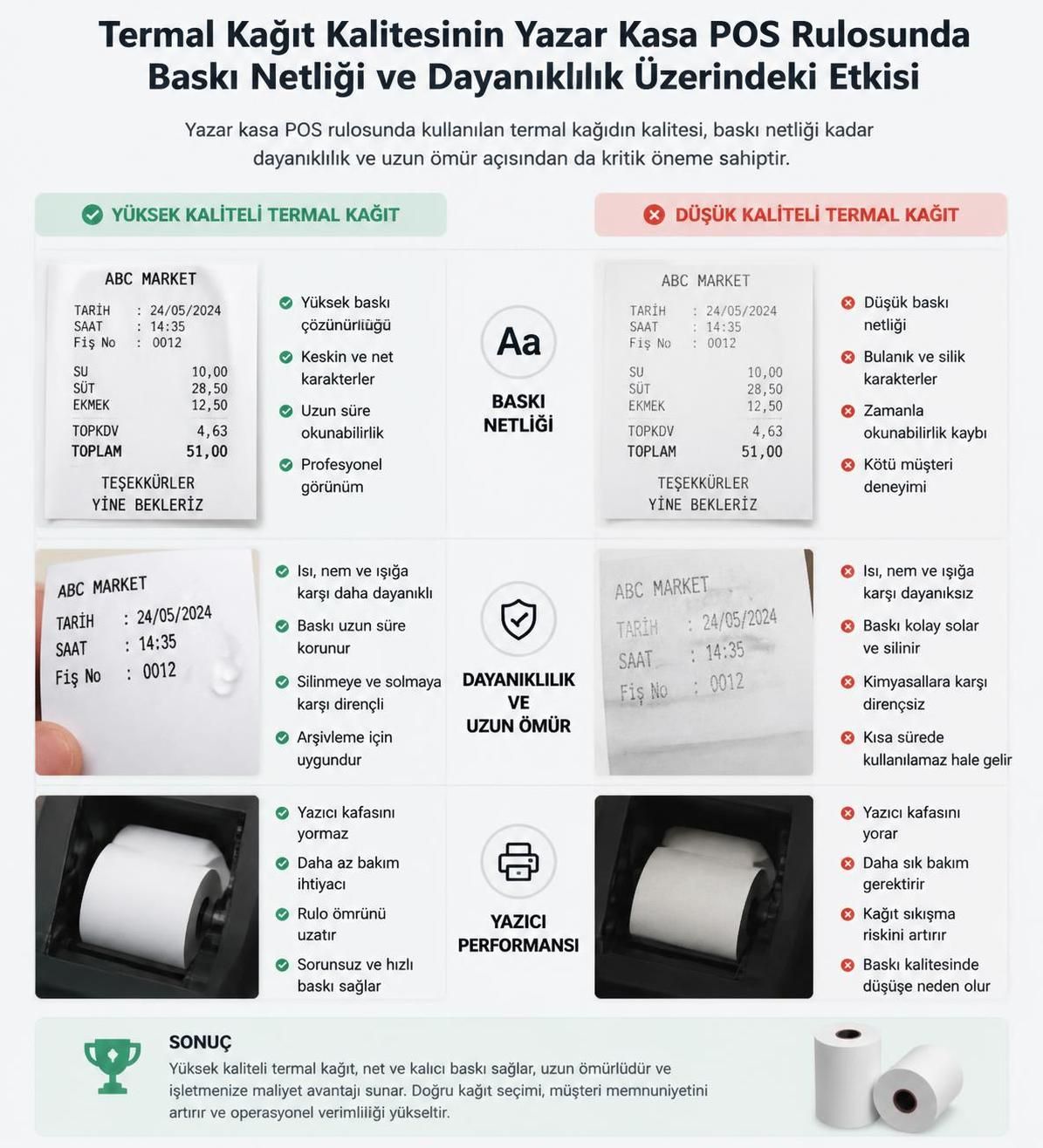 yazar kasa pos rulosu seçerken dikkat edilmesi gereken önemli noktalar, kalite ve uyumluluk hakkında bilmeniz gerekenler.